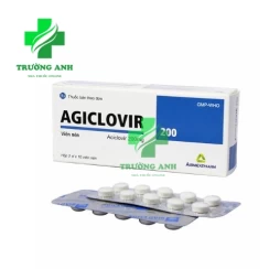 AGICLOVIR 200 - Thuốc phòng nhiễm virus Herpes simplex của Herpes simplex